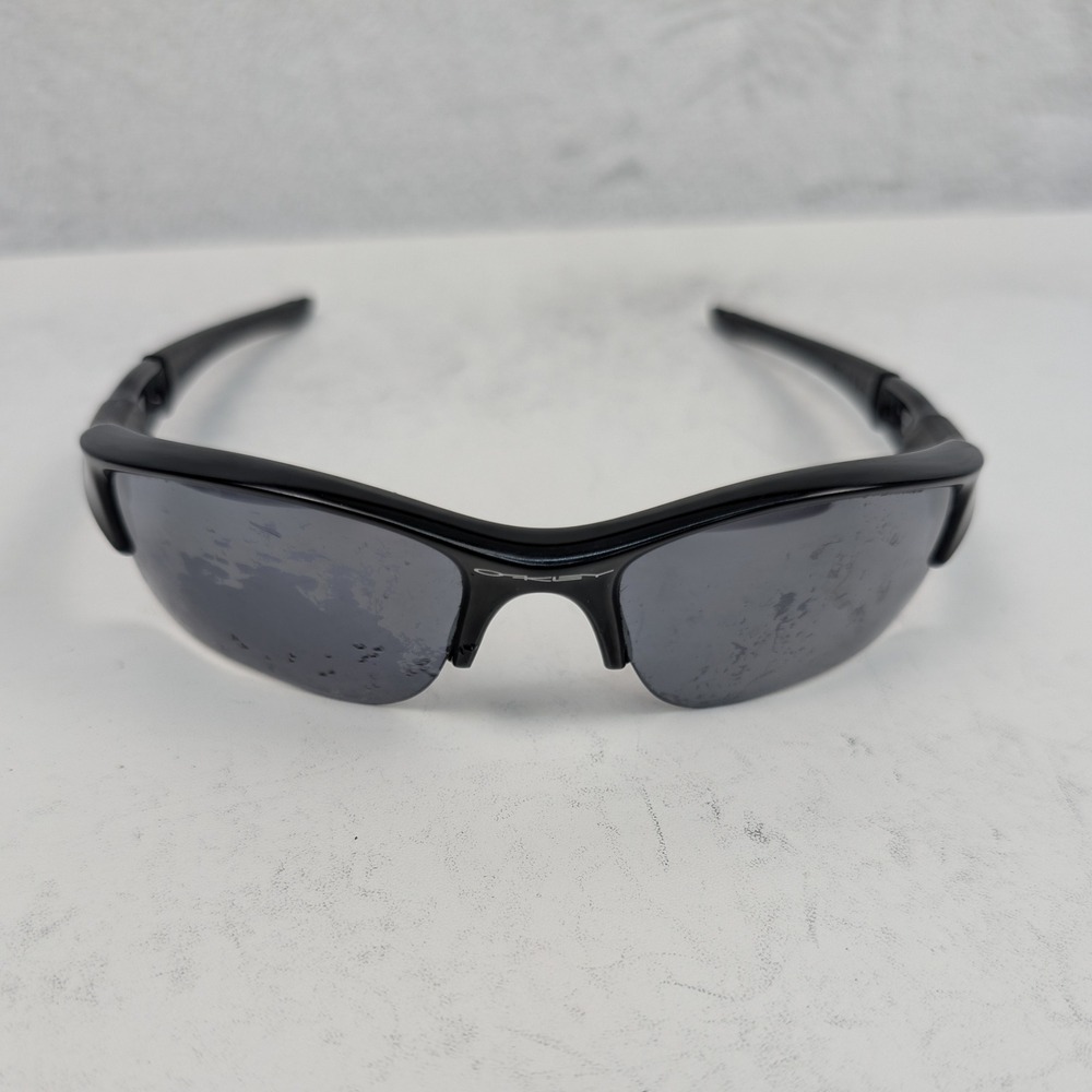 Oakley Men's Flak Jacket XLJ Sunglasses Jey Black 03-915 *Frames Only Unisex